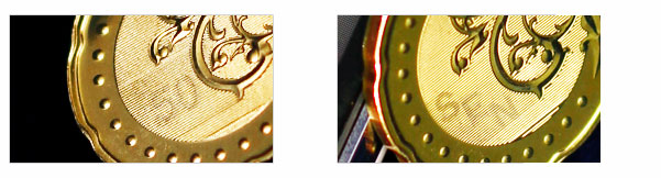Image of 50 sen security features called Latent Image