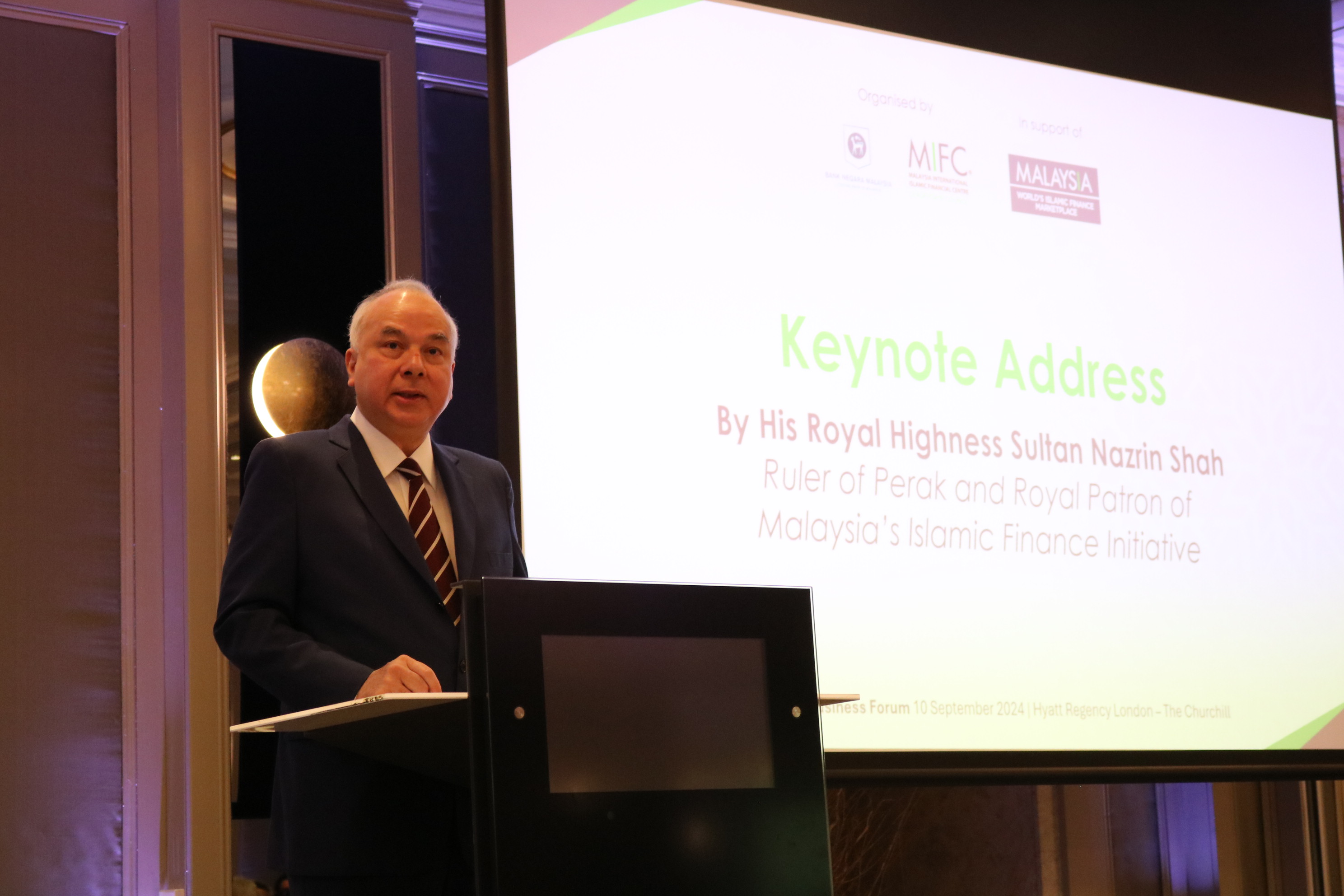 Keynote Address by His Royal Highness Sultan Nazrin Muizzuddin Shah at the MIFC-UK Business Forum